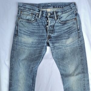 Ralph Lauren RRL Slim Fit Japan Woven Selvedge Denim Jeans